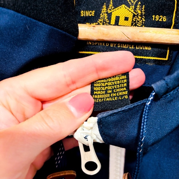 ELEMENT Navy Coat - Picture 9 of 9